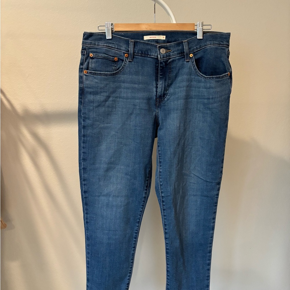 Levi's Dark Blue Boyfriend Jeans